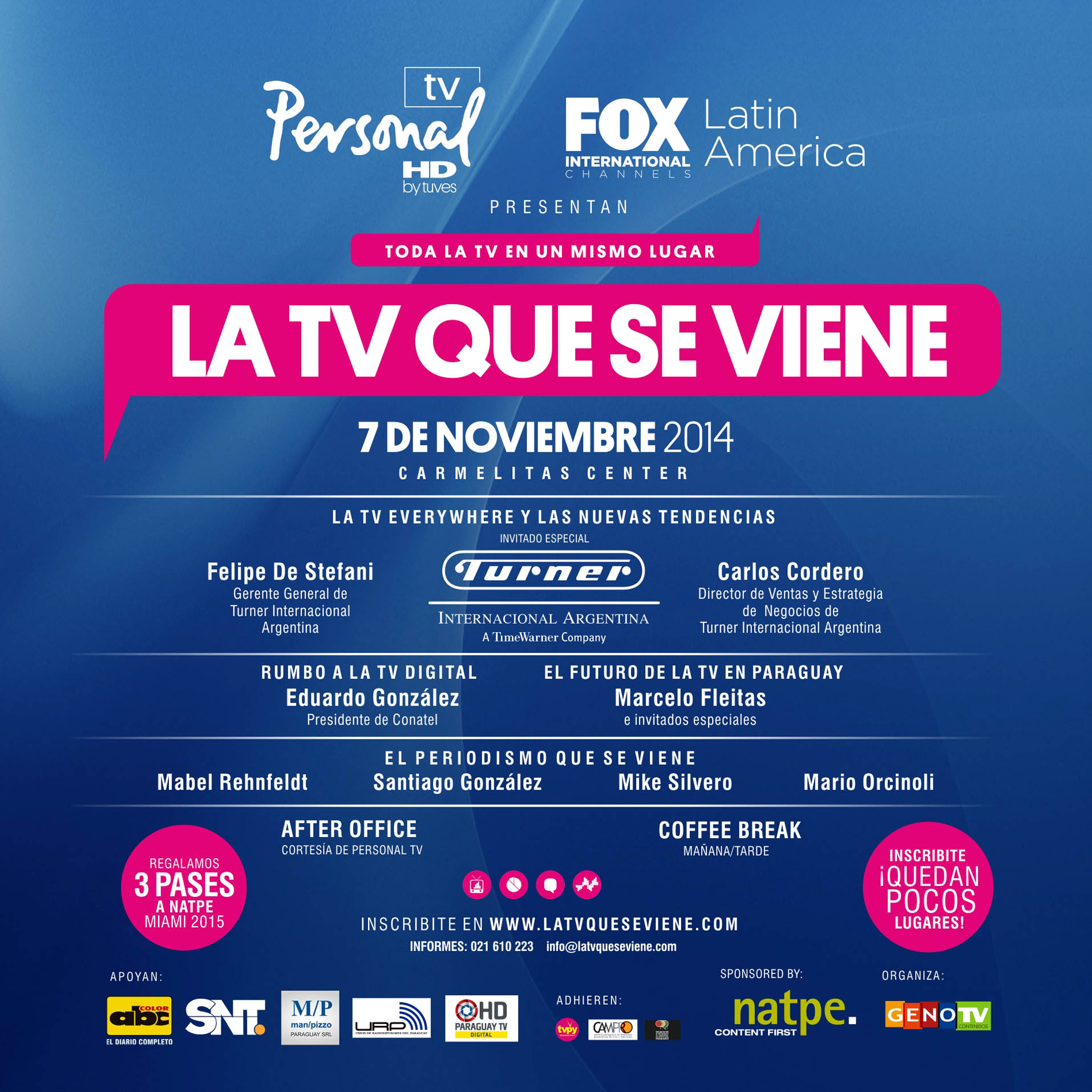 ¡Llegó el día! Hoy la tv de Paraguay se reúne en ¨La tv que se viene